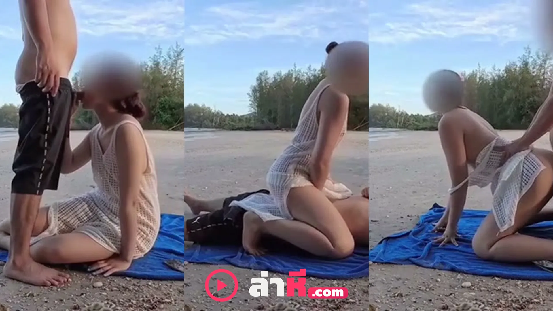 คลิปหลุดคนดัง น้องเมย์ mayyamyya สาวสวยโดนหนุ่มพามาเย็ดริมทะเล กระเด้าหีท่าหมาจนน้ำแตกกระจาย